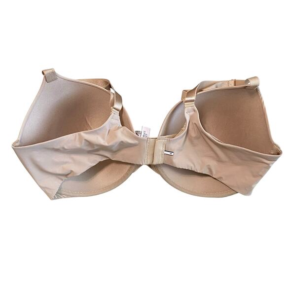 Victoria’s Secret T-Shirt Push-Up Full Coverage Bra 40DD Tan Beige Sand - Picture 2 of 4